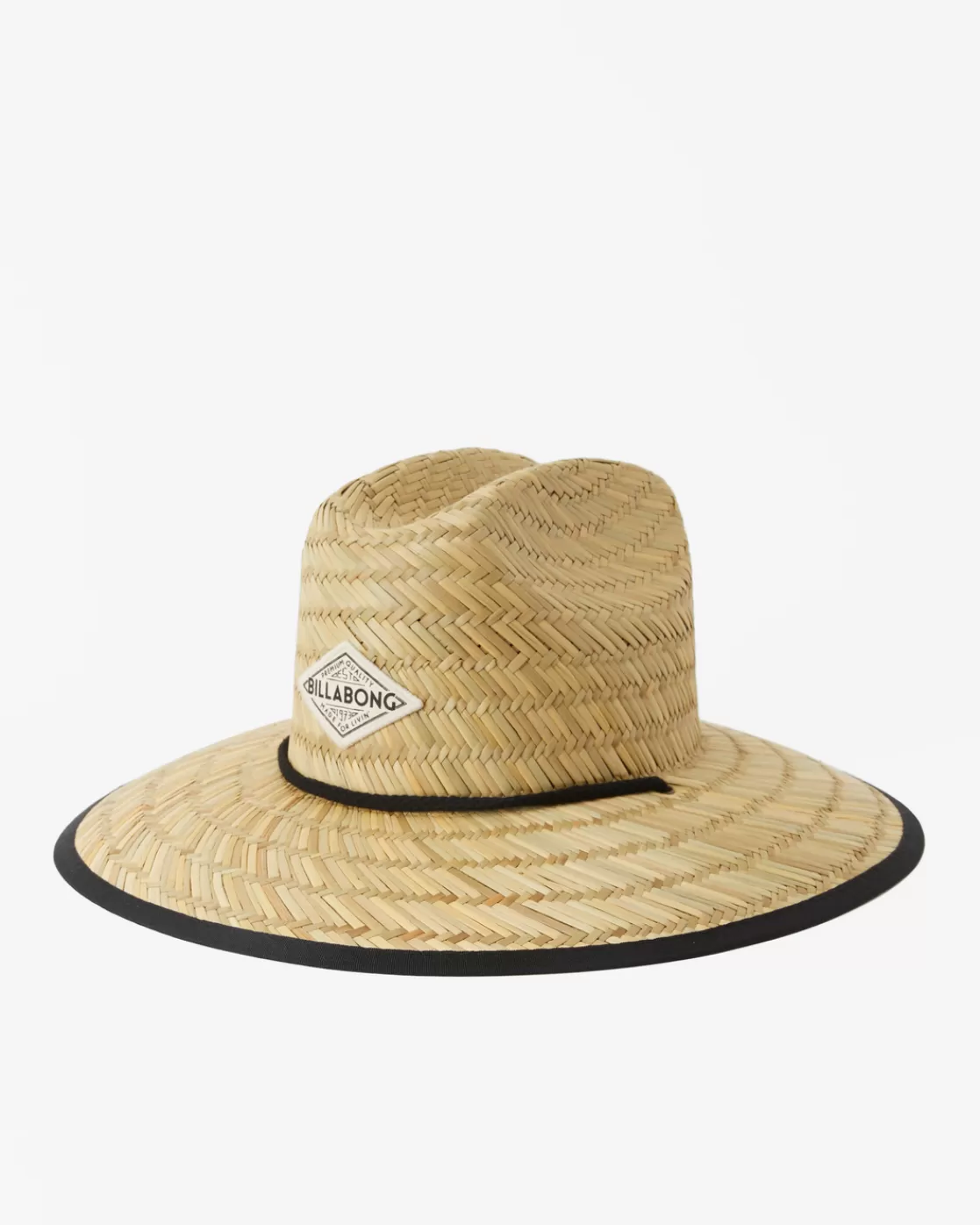 Best Billabong Tipton Straw Lifeguard Hat BLACK SANDS