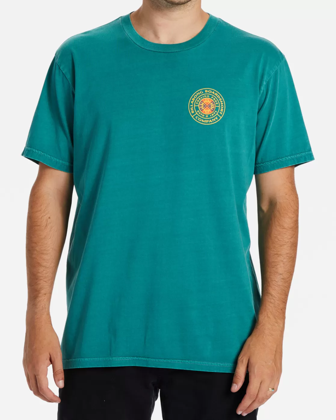 New Billabong Trademark T-Shirt SEAGREEN