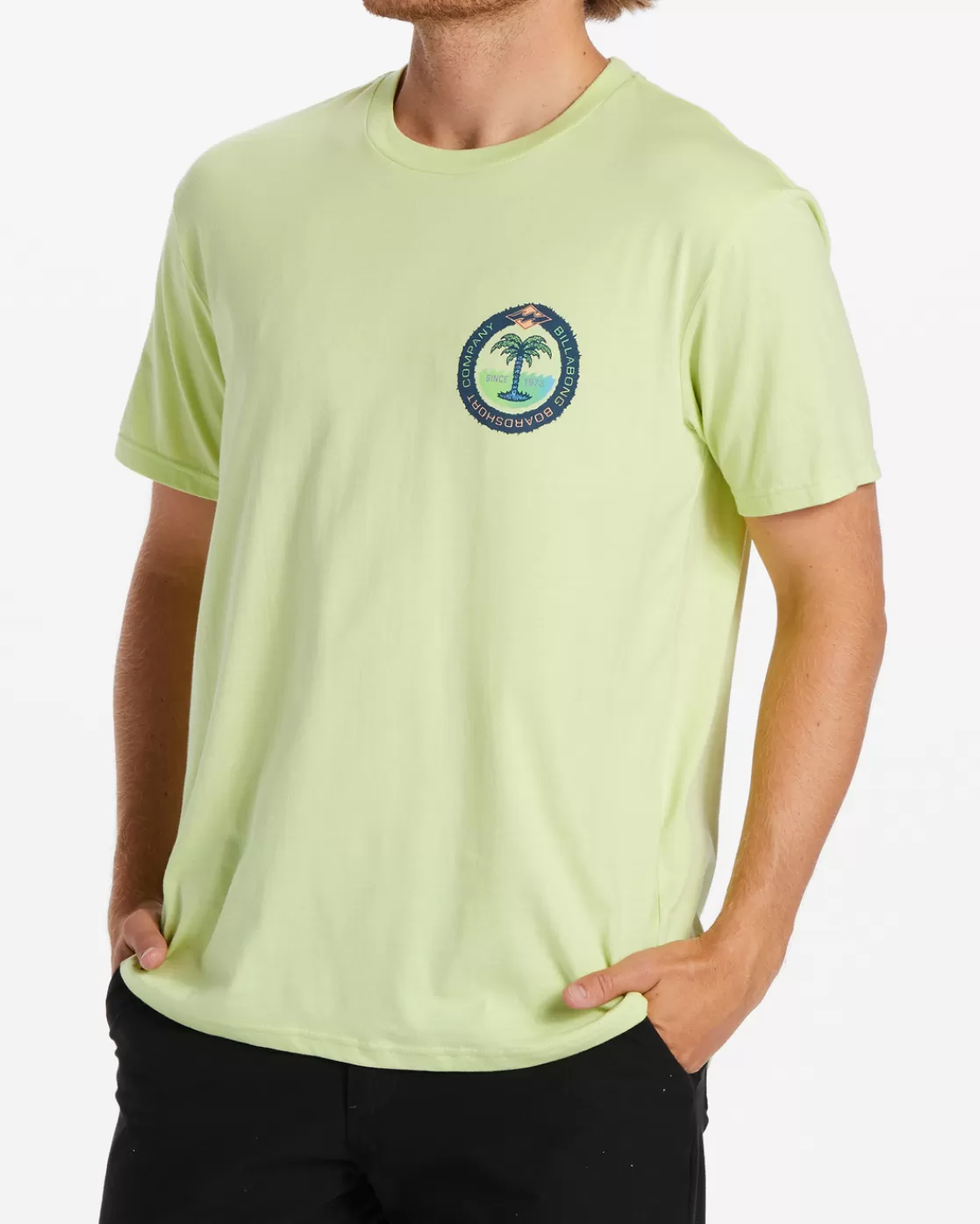 Best Billabong Transport T-Shirt LIGHT GREEN