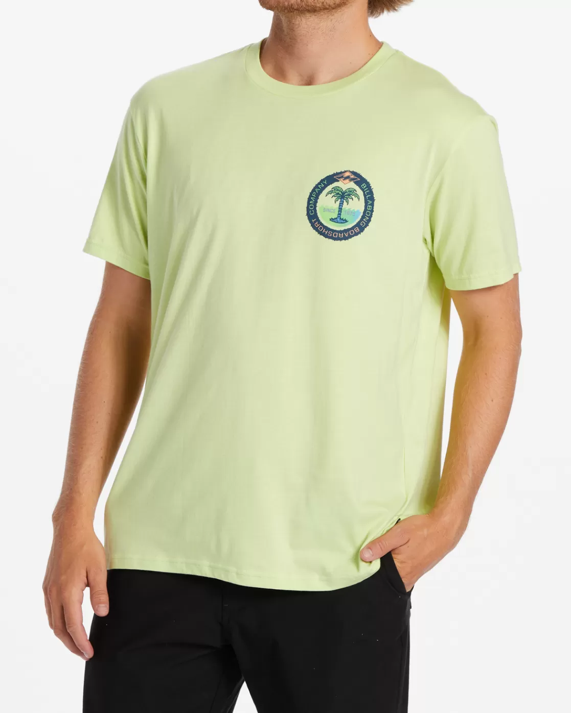 Best Billabong Transport T-Shirt LIGHT GREEN