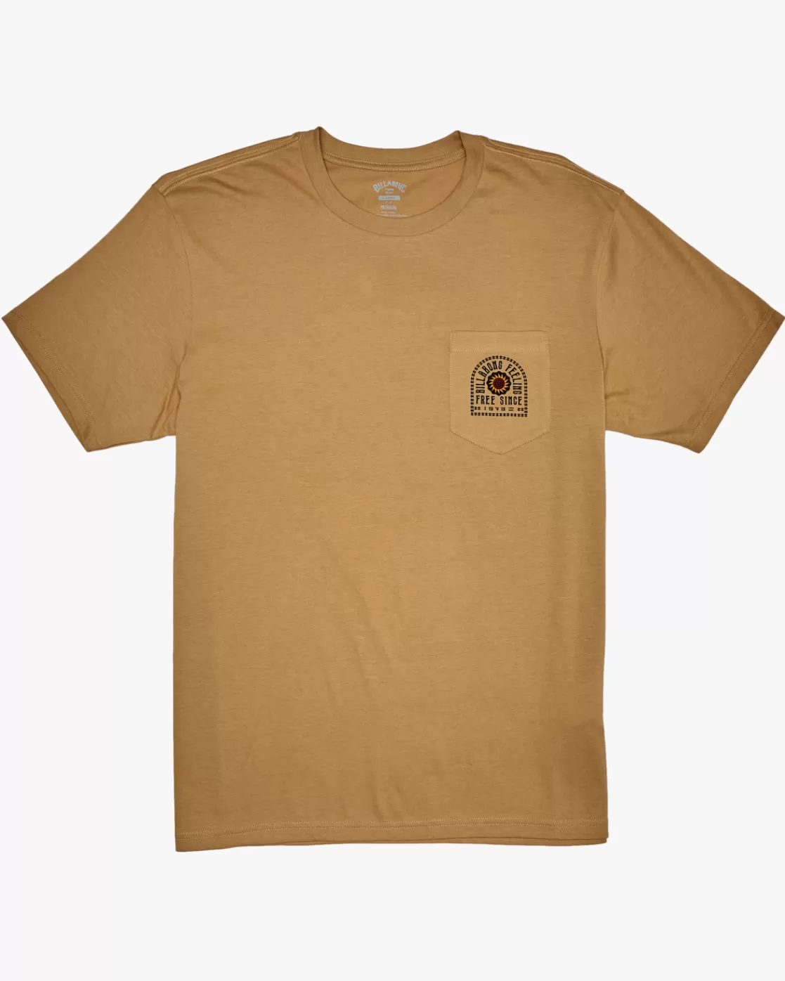 New Billabong Tropics T-Shirt DUSTY GOLD