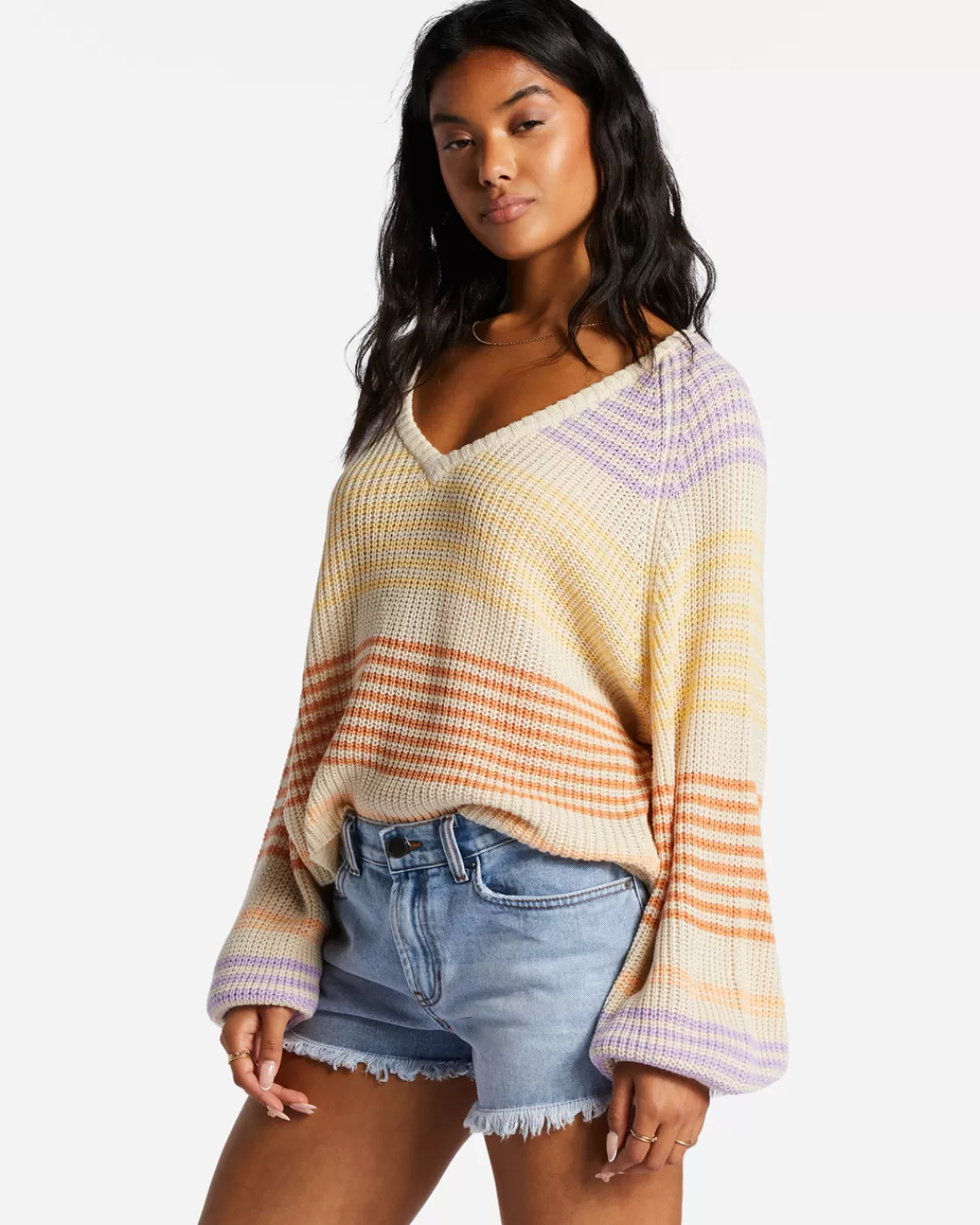 Sale Billabong Under The Sun Sweater LIGHT MELON