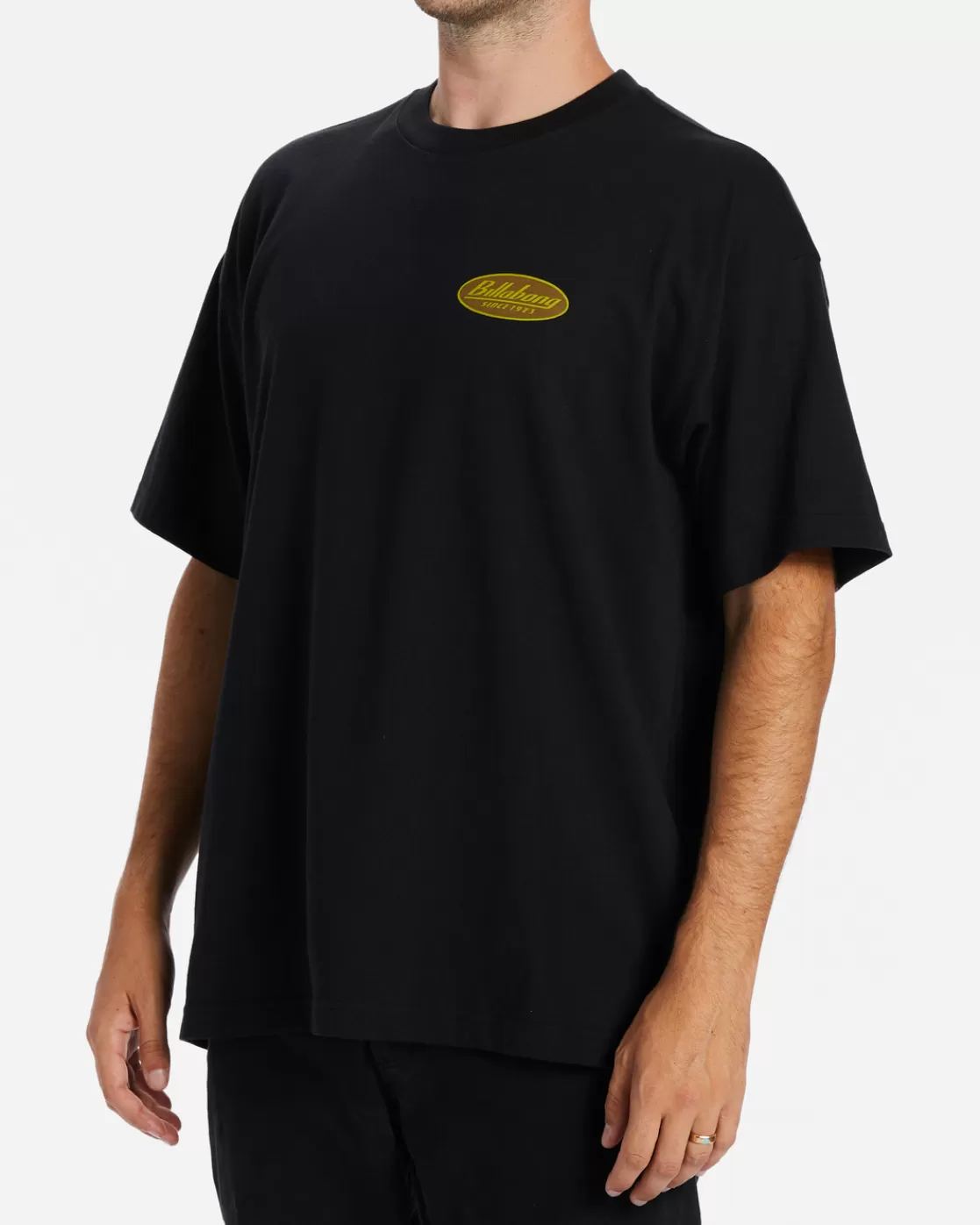 Shop Billabong Union T-Shirt BLACK