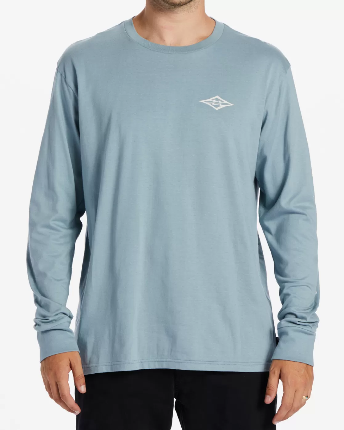 New Billabong Unity Long Sleeve T-Shirt WASHED BLUE