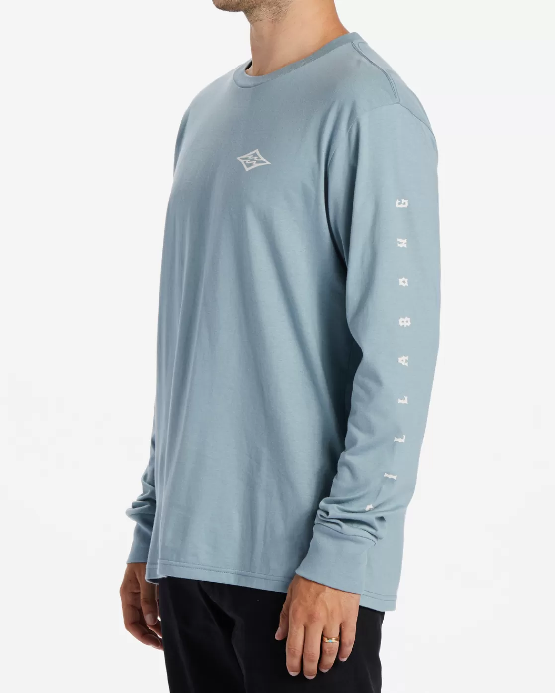 New Billabong Unity Long Sleeve T-Shirt WASHED BLUE