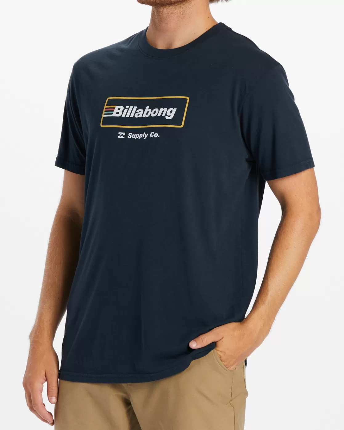 Best Sale Billabong Walled II Short Sleeve T-Shirt NAVY