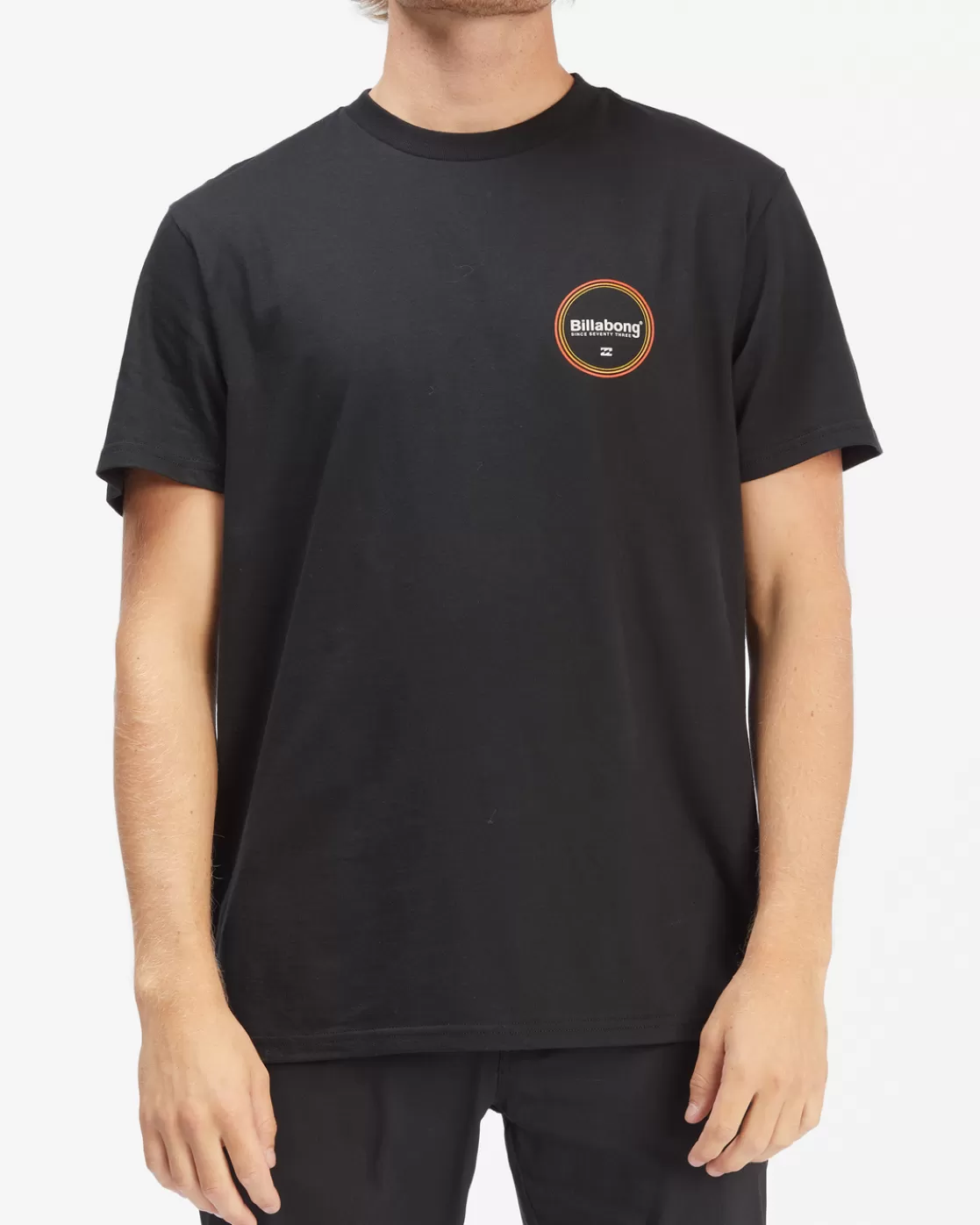 Clearance Billabong Walled Short Sleeve T-Shirt BLACK