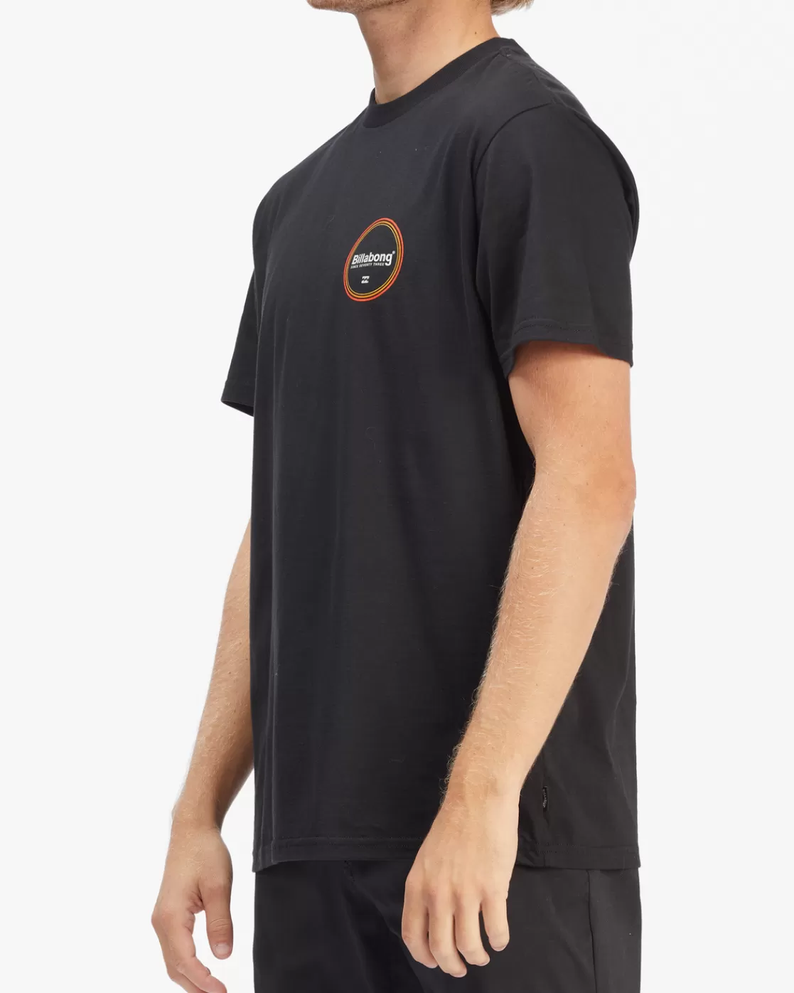 Clearance Billabong Walled Short Sleeve T-Shirt BLACK