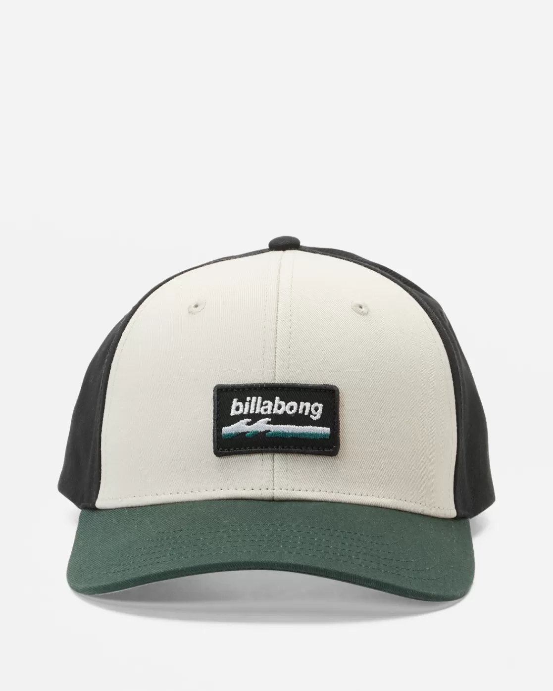 Hot Billabong Walled Snapback Hat BLACK/TAN