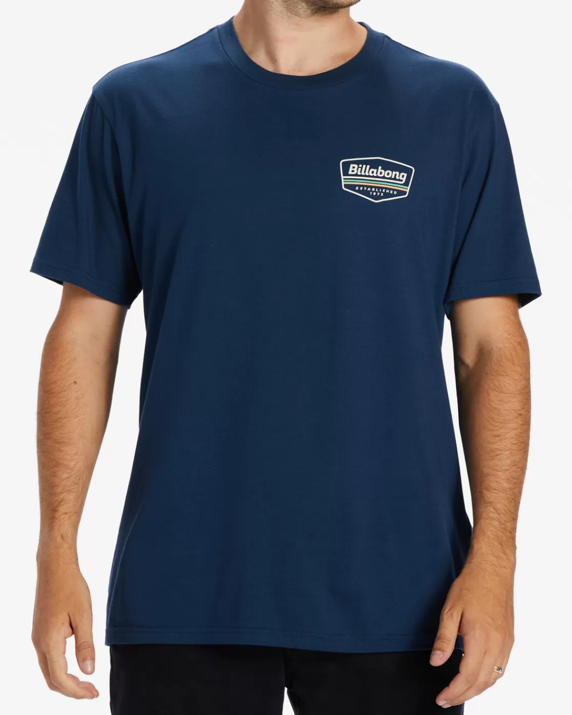 New Billabong Walled T-Shirt DARK BLUE