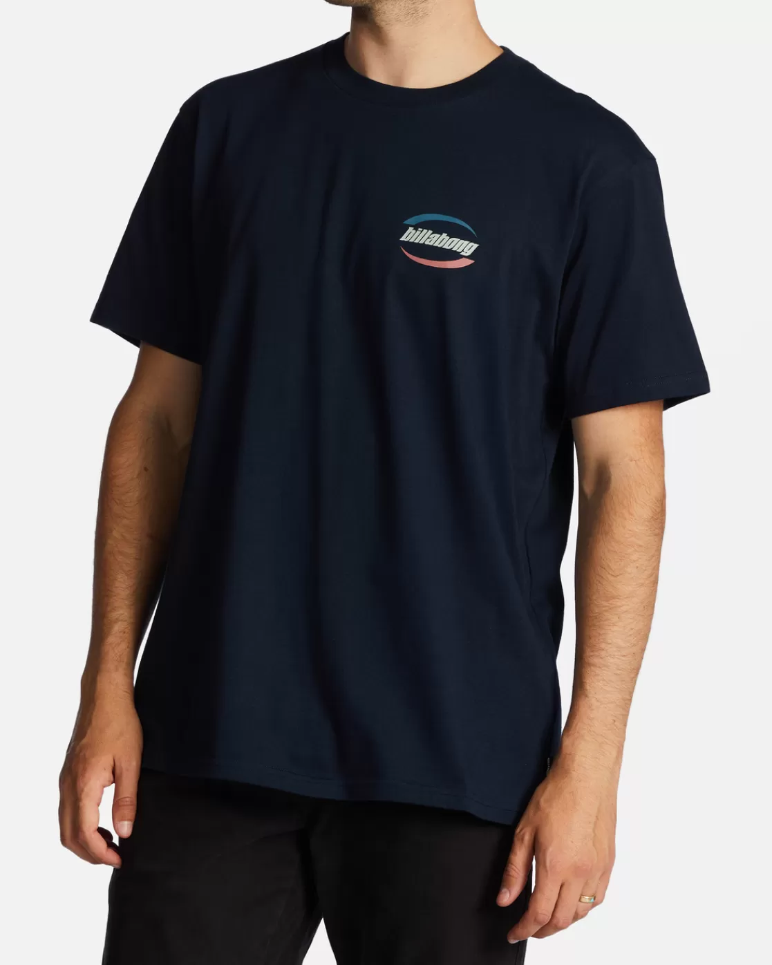 Sale Billabong Walled T-Shirt NAVY