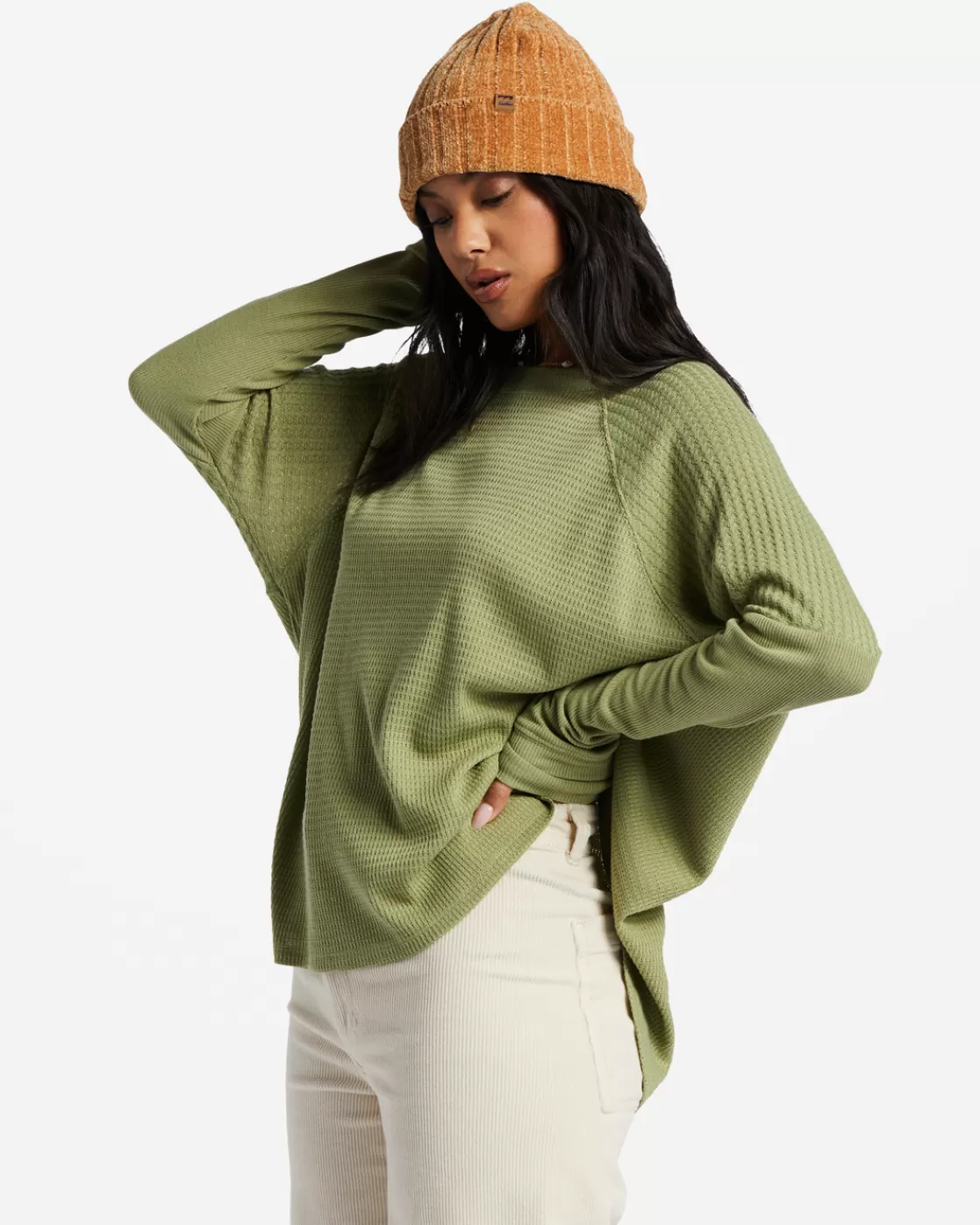 Cheap Billabong Warm My Heart Top AVOCADO