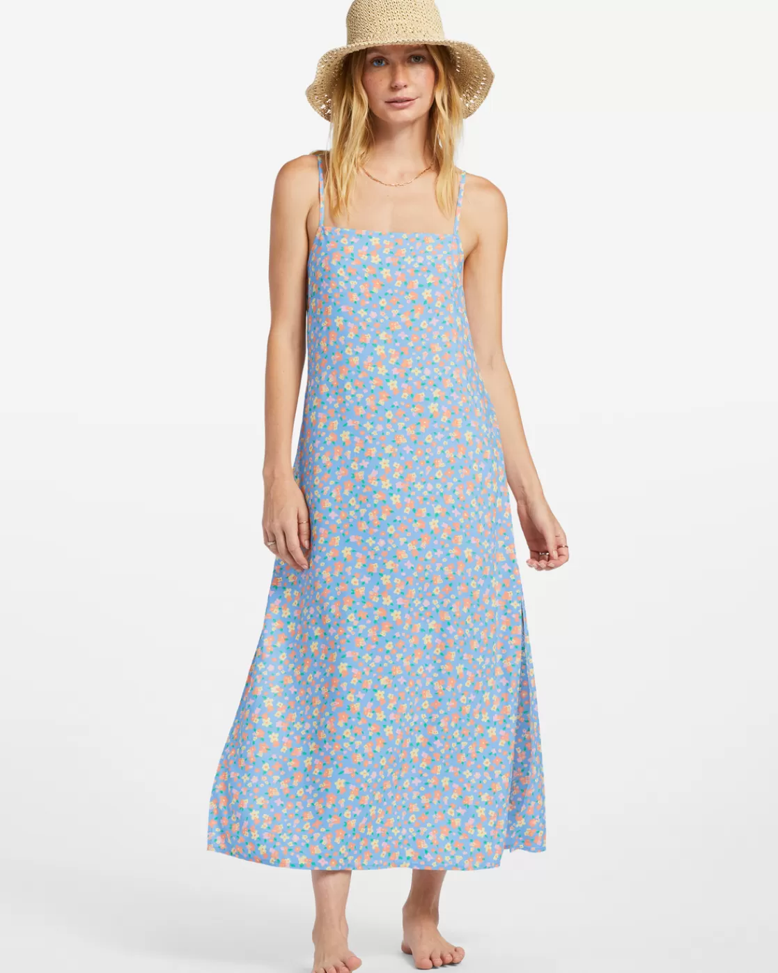 Cheap Billabong Weekend Waves Midi Dress SUMMER SKY