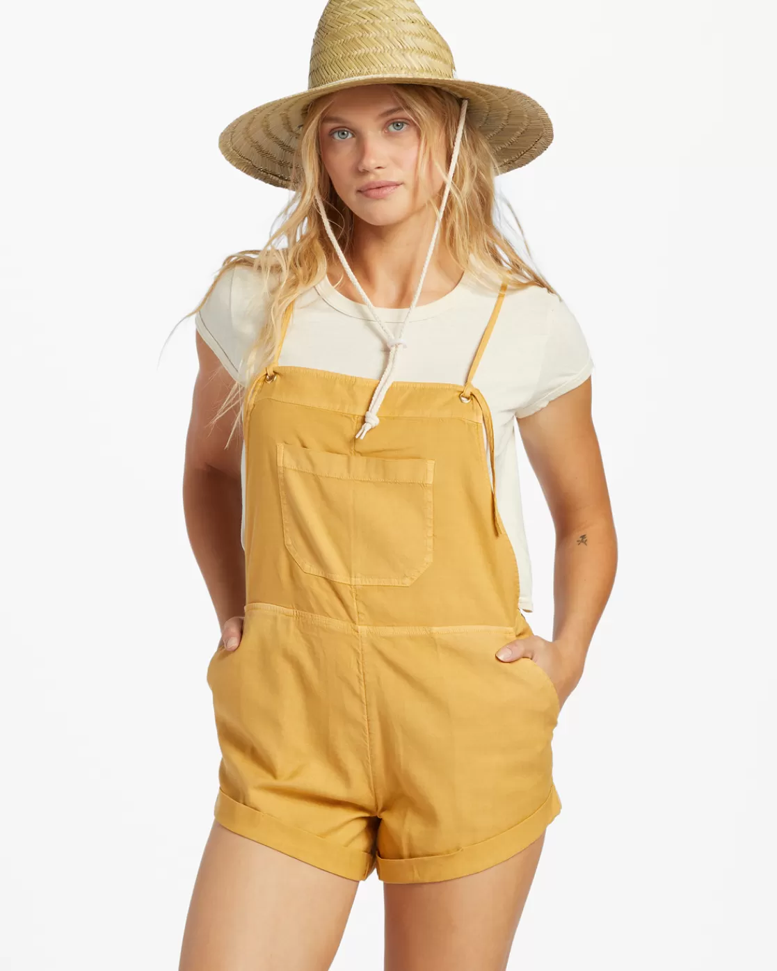 Outlet Billabong Wild Pursuit Romper WILD HONEY