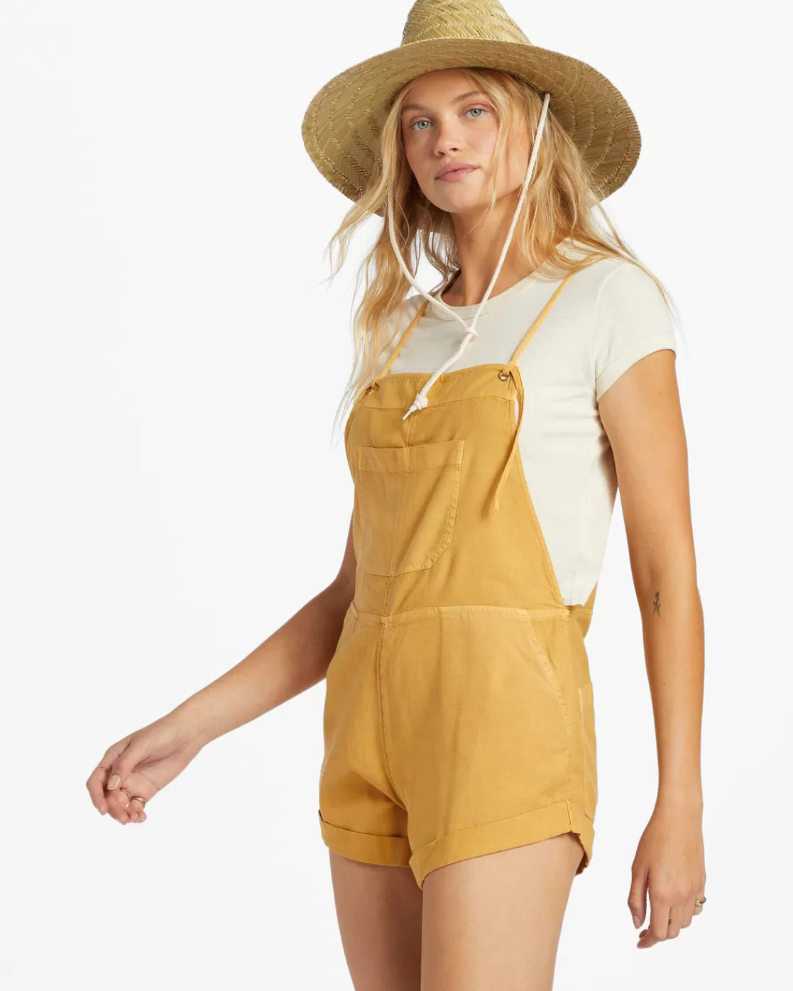 Outlet Billabong Wild Pursuit Romper WILD HONEY