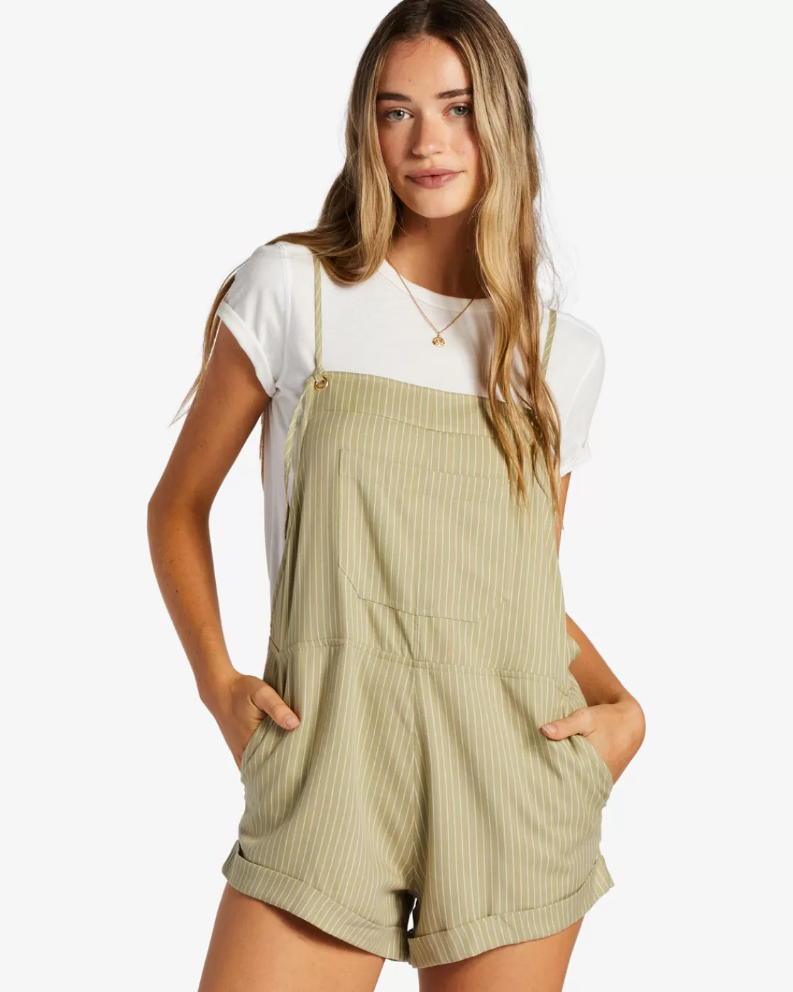 Discount Billabong Wild Pursuit Romper AVOCADO 2