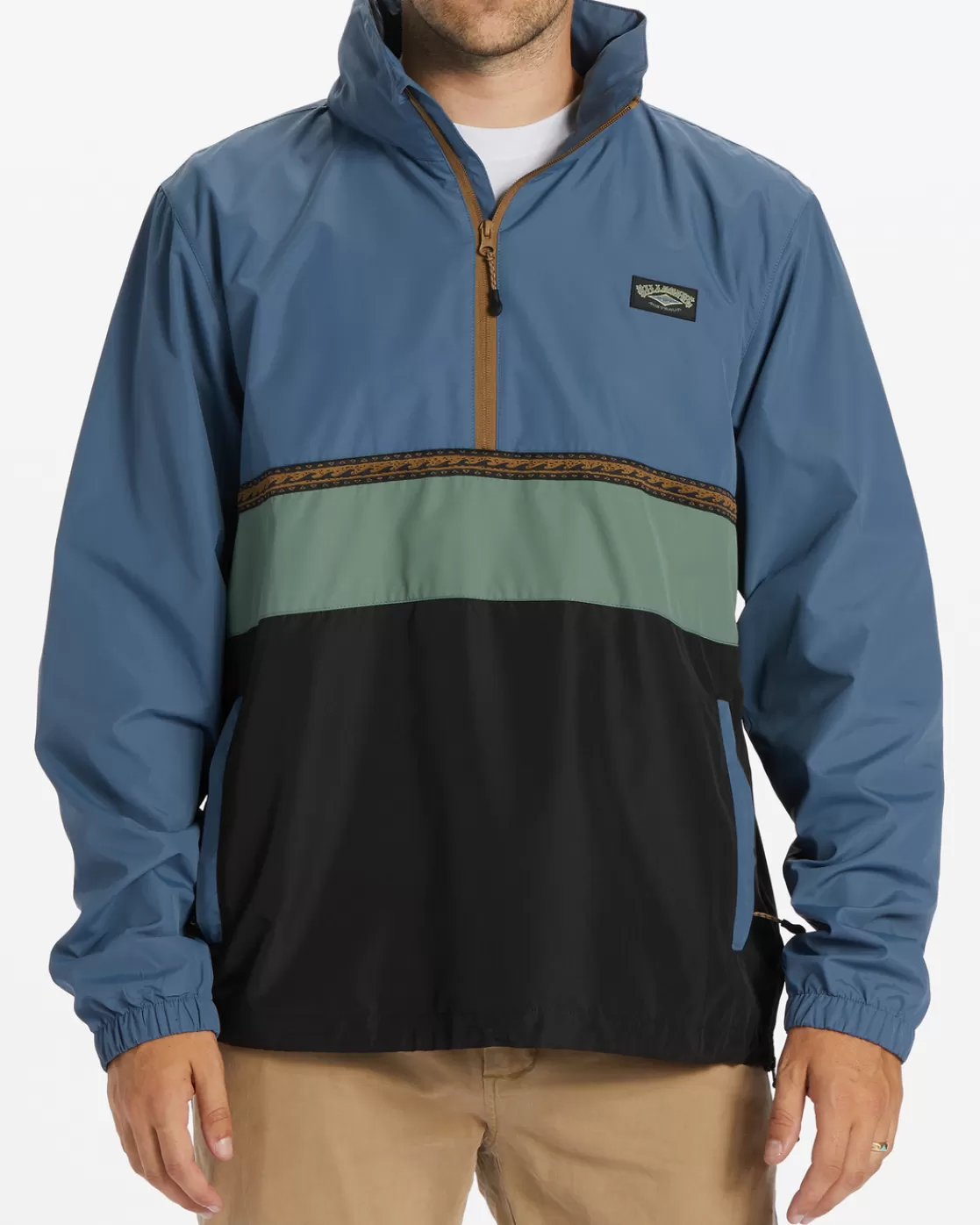 Outlet Billabong Windswell Anorak Windbreaker Jacket NORTH SEA