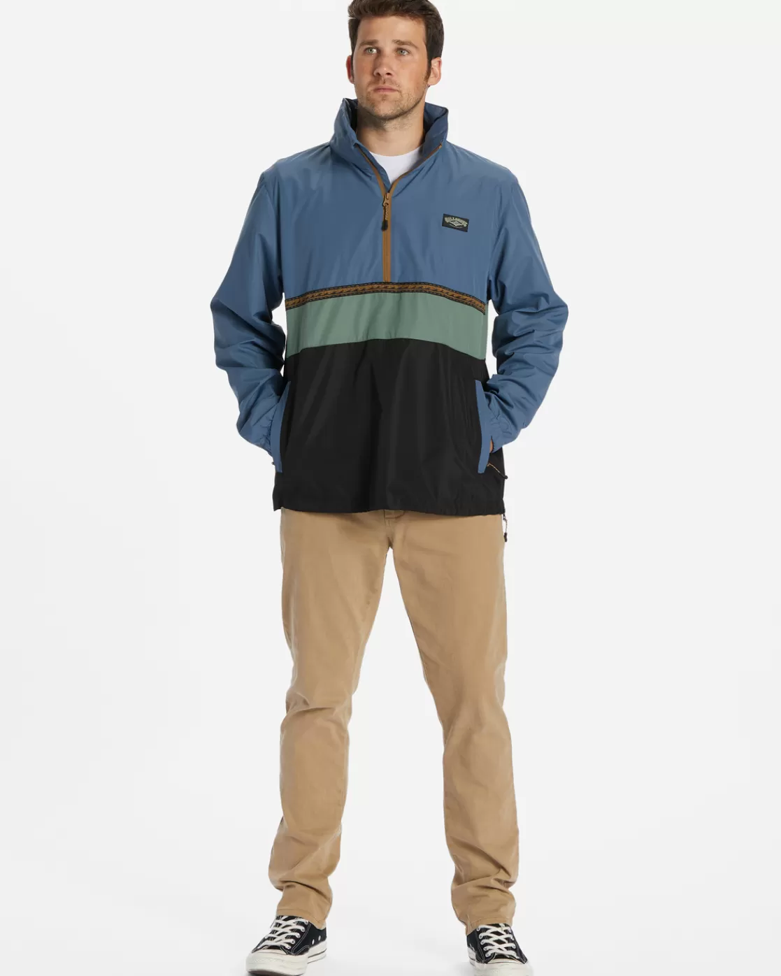 Outlet Billabong Windswell Anorak Windbreaker Jacket NORTH SEA