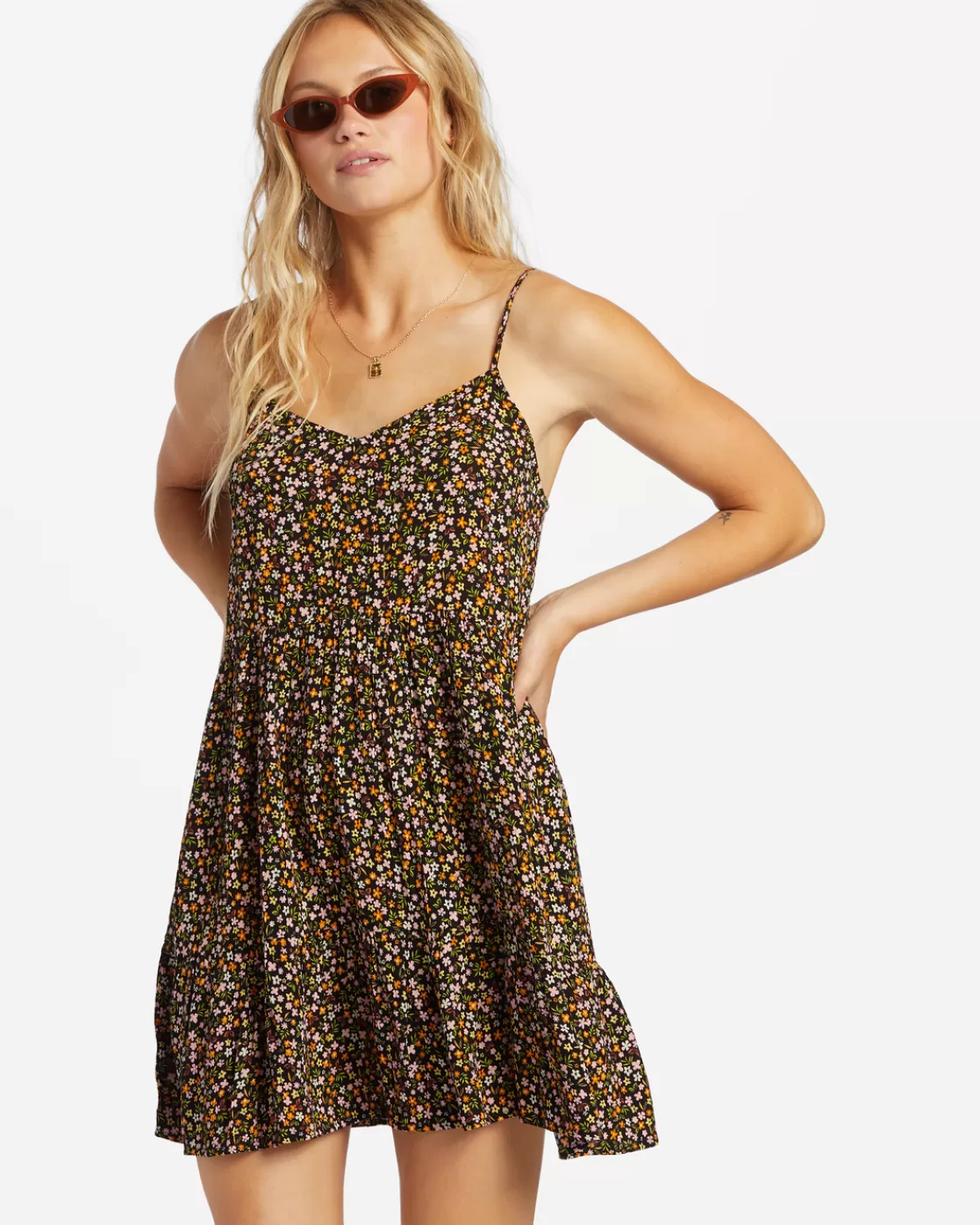 Clearance Billabong You Got It Dress BLACK SANDS