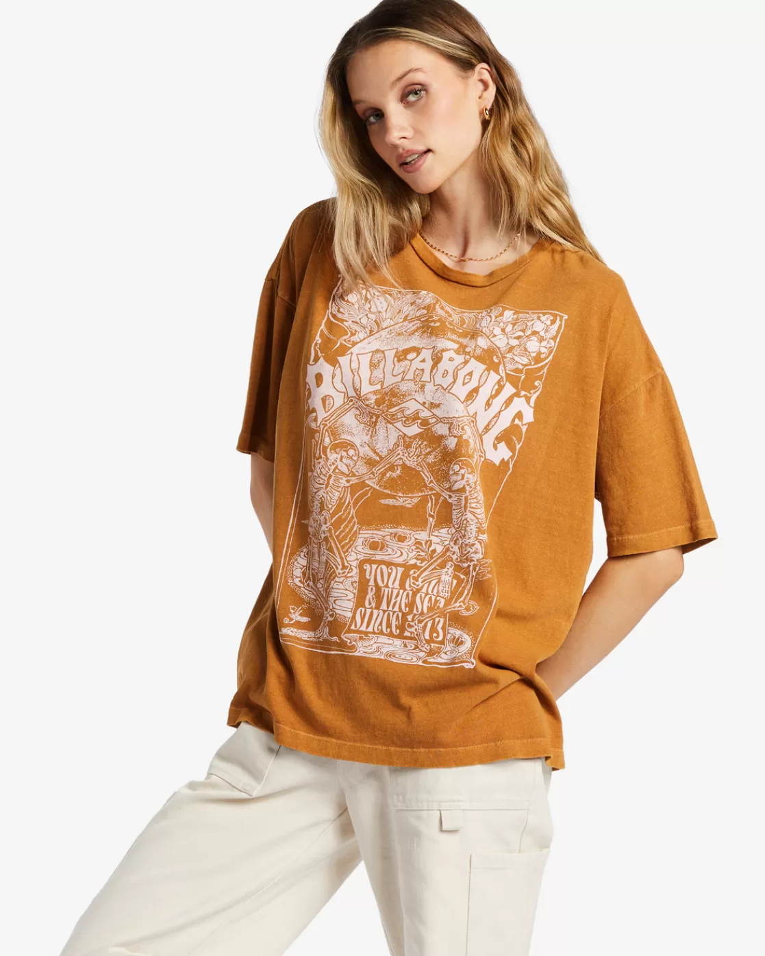 Online Billabong You Me & The Sea T-Shirt CIDER