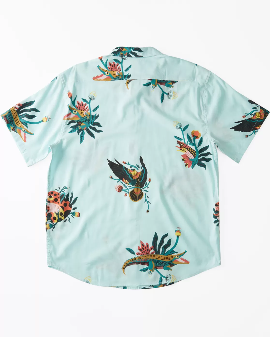 Sale Billabong Zeledon Sundays Short Sleeve Shirt COASTAL